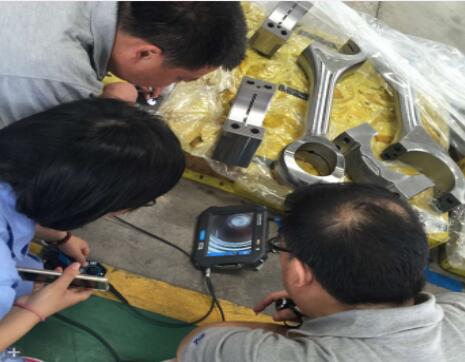 亞泰光電SIE工業(yè)內(nèi)窺鏡的檢測現(xiàn)場