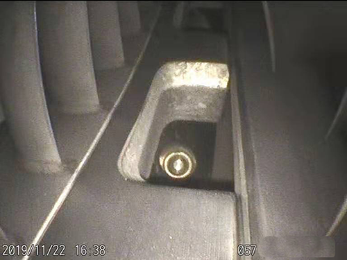 來自于國外某品牌工業(yè)內(nèi)窺鏡檢測效果圖